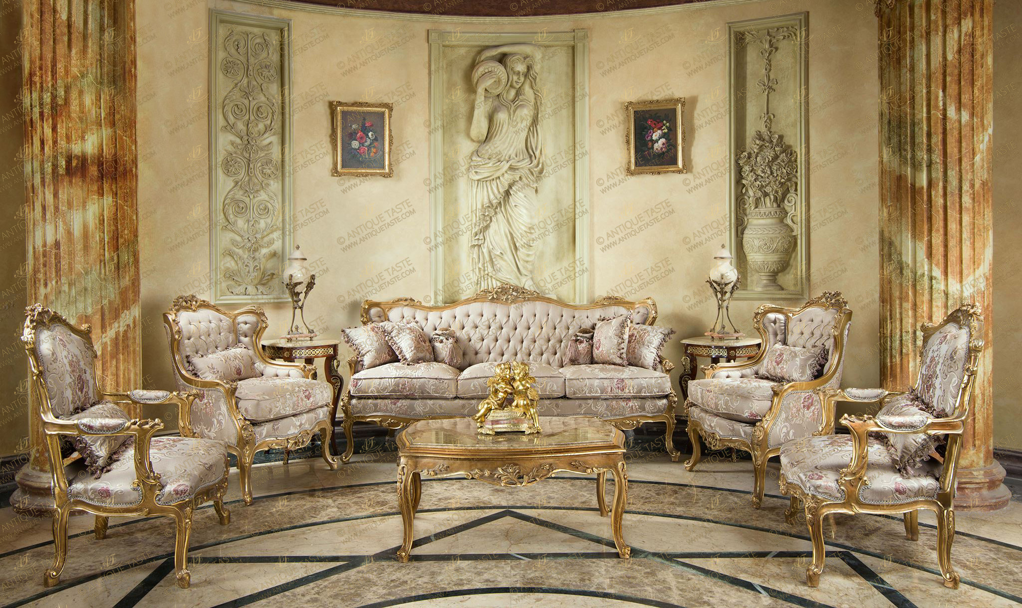 Louis XV style, French Furniture, Rococo & Ornate