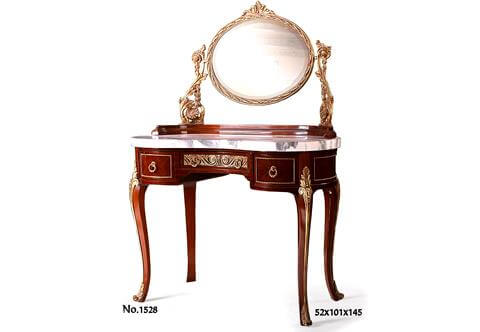 Maxime Secrétant French late 19th-early 20th Century Louis XV Rococo style ormolu-mounted Royal Luxury Dressing Table/Coiffeuse