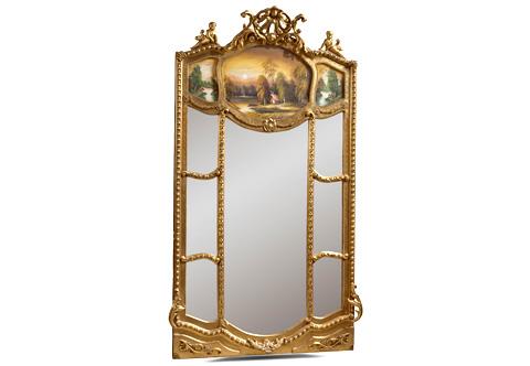 Napoleon III Trumeau Mirror