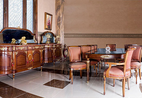 Louis xv dining room set deals