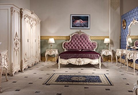 Louis XV Rococo Bedroom Set