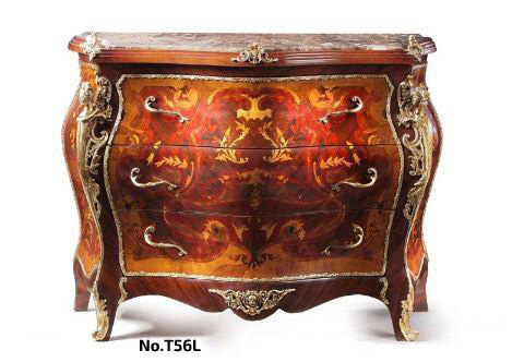 Louis XV Bombé Drawers Chest