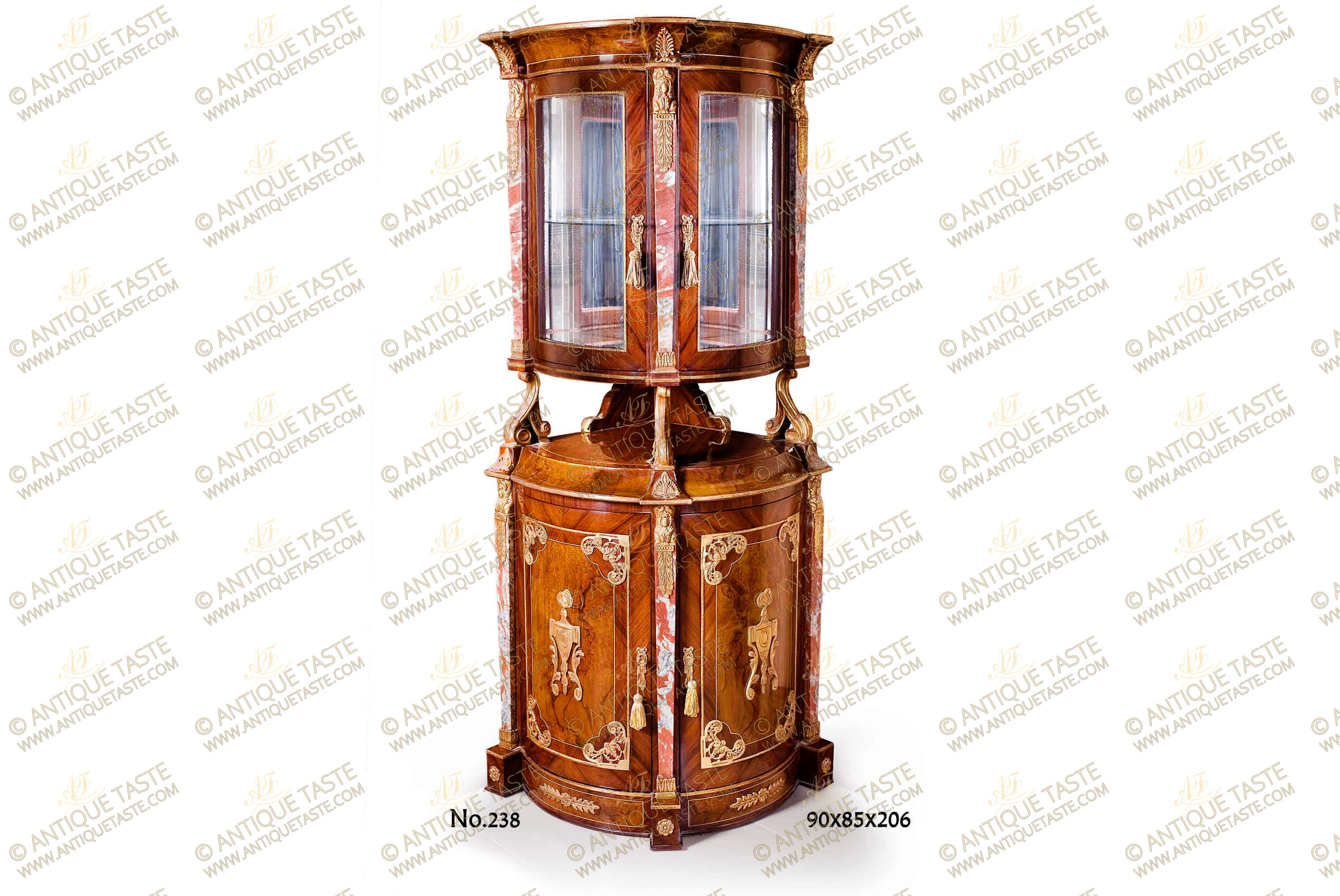 French style Furniture XVI Display XV Cabinet, Louis Louis Reproductions Vitrine, Corner