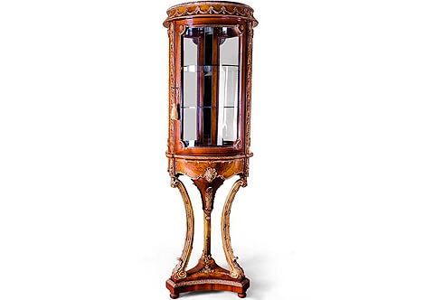 Napoleon Style Tripod Vitrine