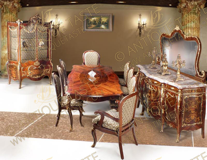 Antique Taste Luxurious Antique Style Dining Room Reproductions