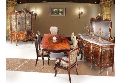 François Linke Louis XV Dining Room Set