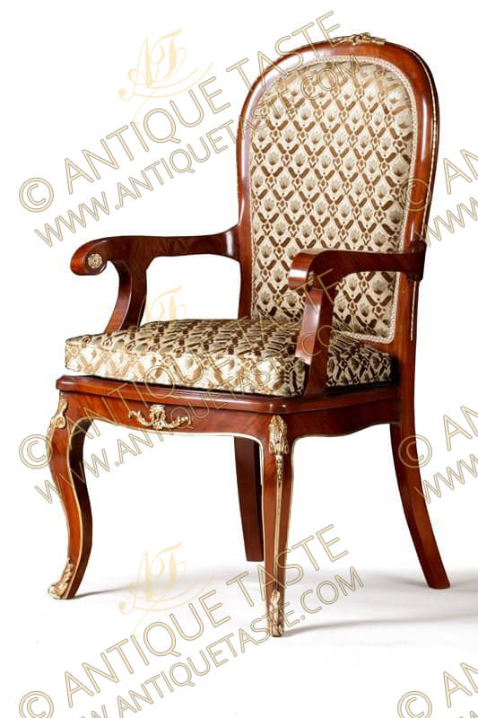 Swivel Armchair, Louis XV Dining Chairs, François Linke Dining Chair