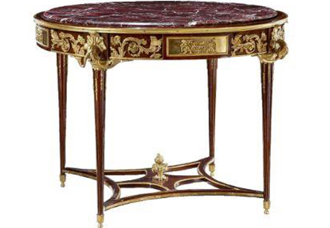 Marie-Antoinette French Louis XVI ormolu-mounted Dining Room Set