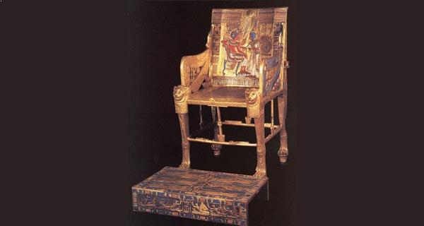 recreate furniture. in some cases the wooden furniture itself had rotted away but it was possible to recreate from gold sheaths that decorated original pieces u