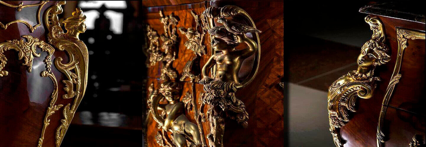ormolu mounted antique furniture
