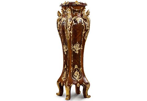 Luxurious Pedestals, Jean-Henri Riesner Pedestal, Francois Linke Pedestal, Maison Millet Pedestal, Corners Decoration, French style Stand, Andres Charles Boulle Pedestal, Theodore Millet Style Pedestal, Robert Adam style Vase Stand, Empire Style Pedestal, Vitrine Stands, Louis XV style Pedestals, Bombe Shape Stand, Louis XVI Pedestals, Ormolu-mounted Stand, English style Pedestal, Empire style Pedestal, George III style Pedestals, Heritage Pedestals, Display Stands