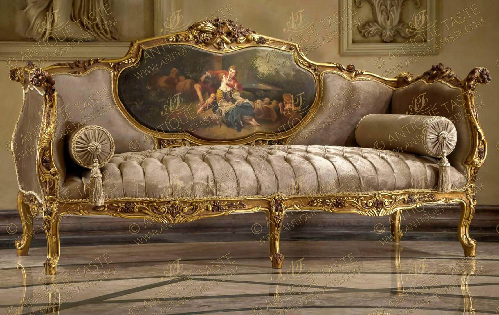 Seating French Furniture | Salon Set | Love Seat | Sofa ...