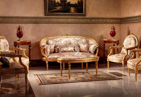 Seating antique furniture and upholstery of chair, arm chair, bergère, throne arm chairs, fauteuil, office chairs, canapé, salon sets, sofa, bar stools, banquette, gilded salon set, love seat, Biedermeier arm chair, Empire style swivel arm chair , foot stools, Mr & Mrs arm chairs, French style seating antique furniture, French style salon, Italian style seating antique furniture, Louis XV salon set, Louis XVI style sofa, living room and reception room use for luxury homes,