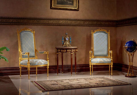 Seating antique furniture and upholstery of chair, arm chair, bergère, throne arm chairs, fauteuil, office chairs, canapé, salon sets, sofa, bar stools, banquette, gilded salon set, love seat, Biedermeier arm chair, Empire style swivel arm chair , foot stools, Mr & Mrs arm chairs, French style seating antique furniture, French style salon, Italian style seating antique furniture, Louis XV salon set, Louis XVI style sofa, living room and reception room use for luxury homes,