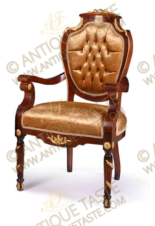 Francesco Molon Louis XV Dining Arm Chairs, 66% Off