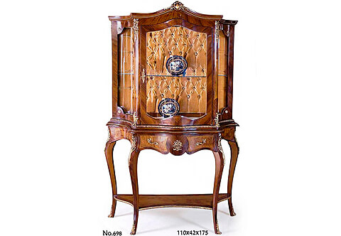 Louis XV Vitrine on Stand