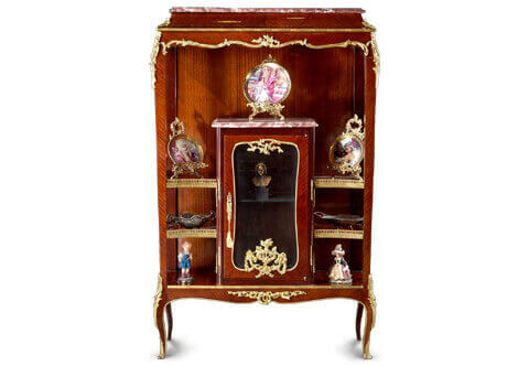 François Linke Louis XV style Display Vitrine